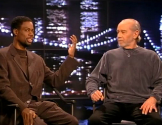 Rock and George Carlin (YouTube.com)